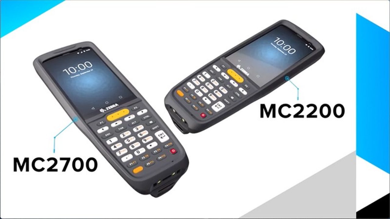 Computadoras Móviles Zebra MC2200 y 2700